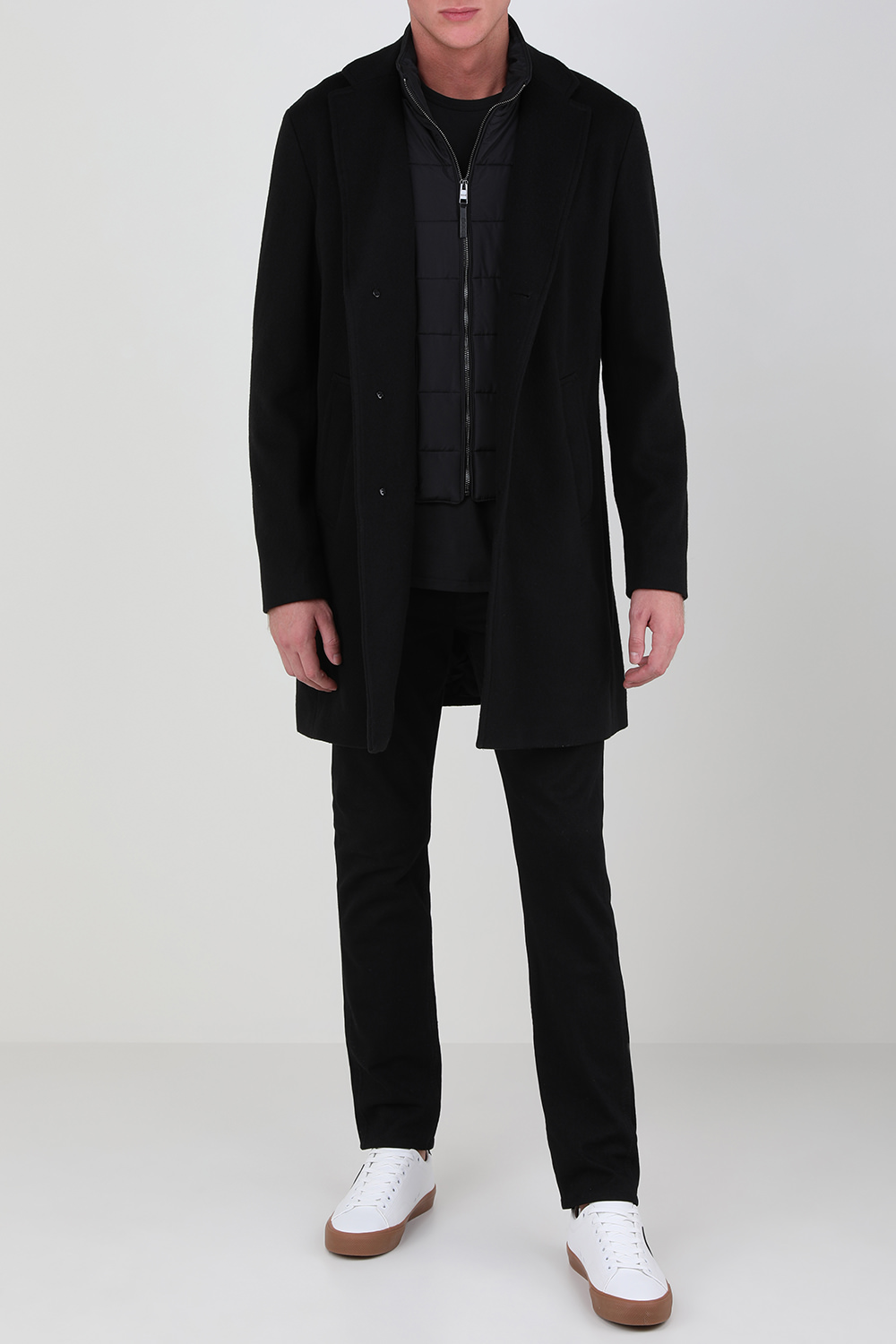 מעיל צמר ארוך